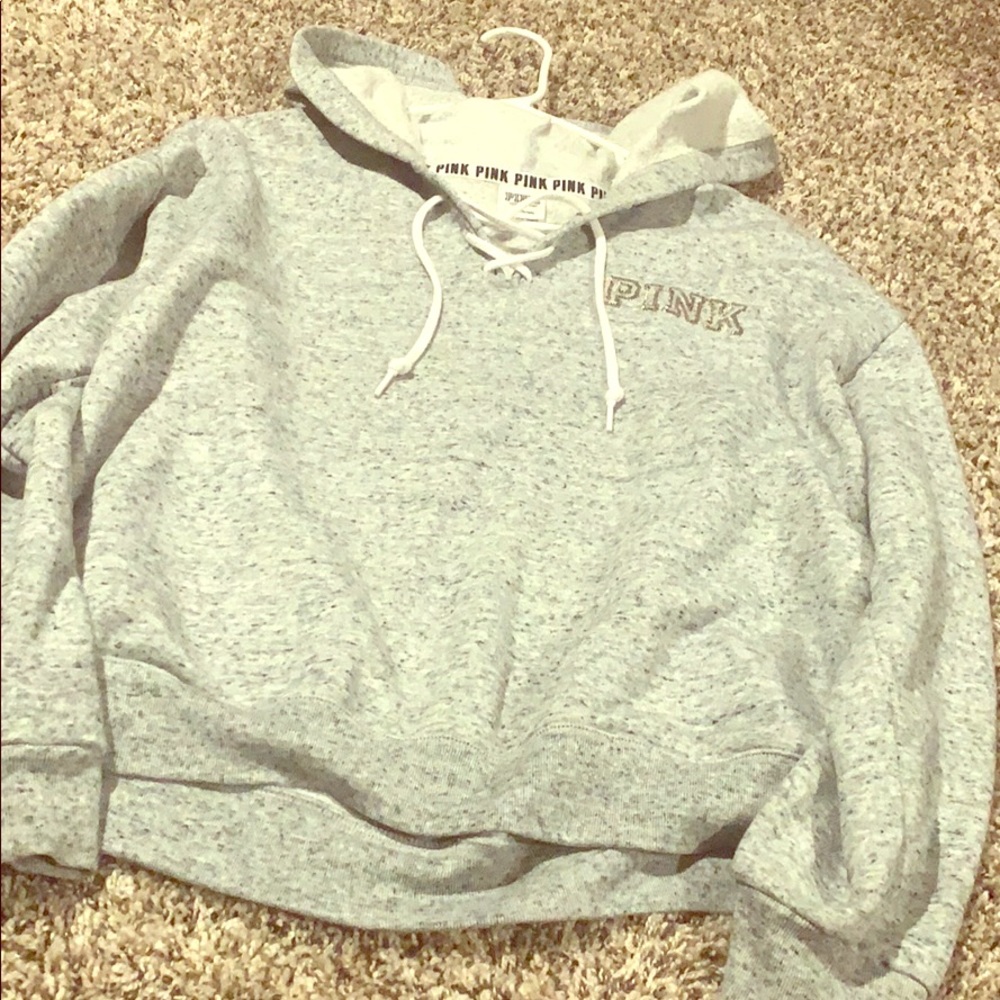 Pink hoodie